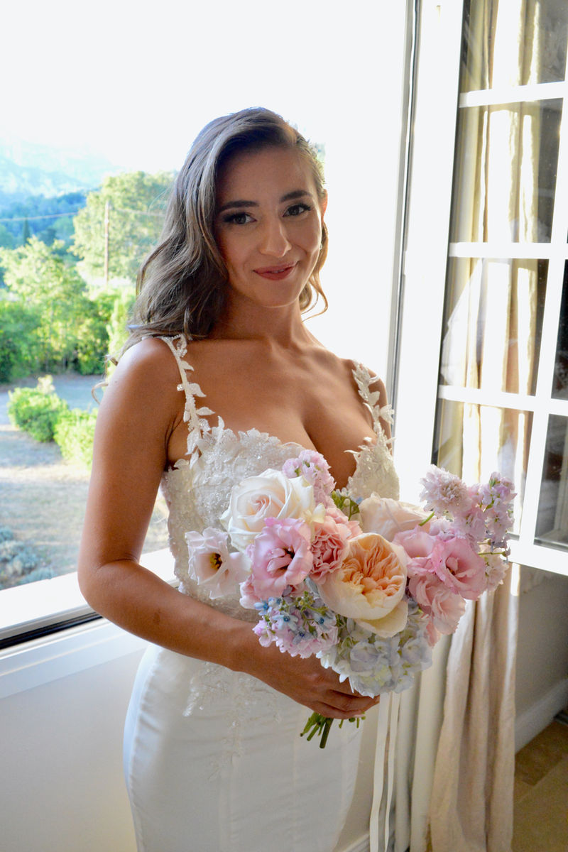 Bouquet de Saint-Valentin en roses premium — Blush Floral Designer