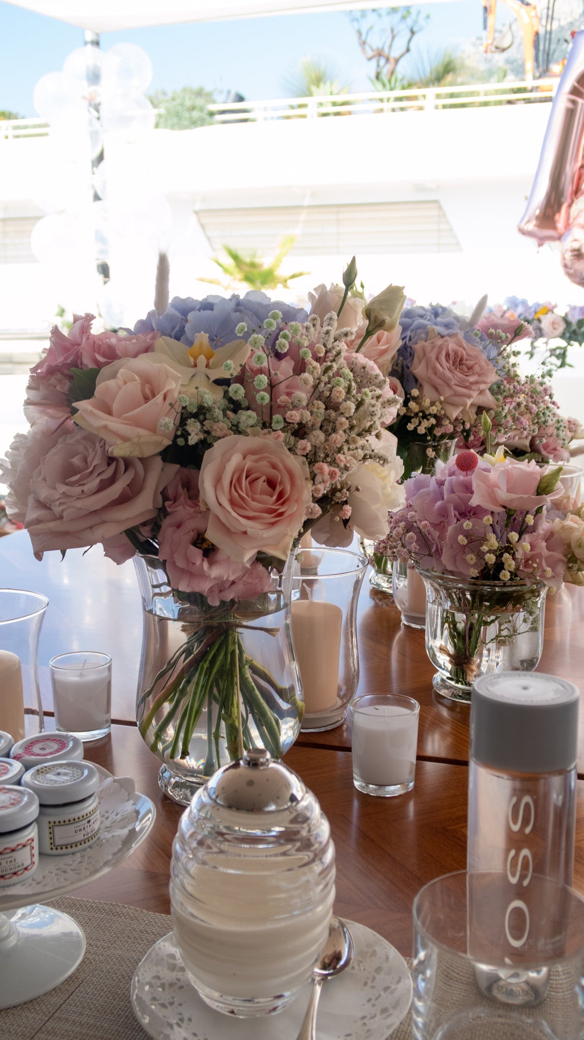 Décoration florale de yacht et d'événement privé — Blush Floral Designer, Côte d'Azur